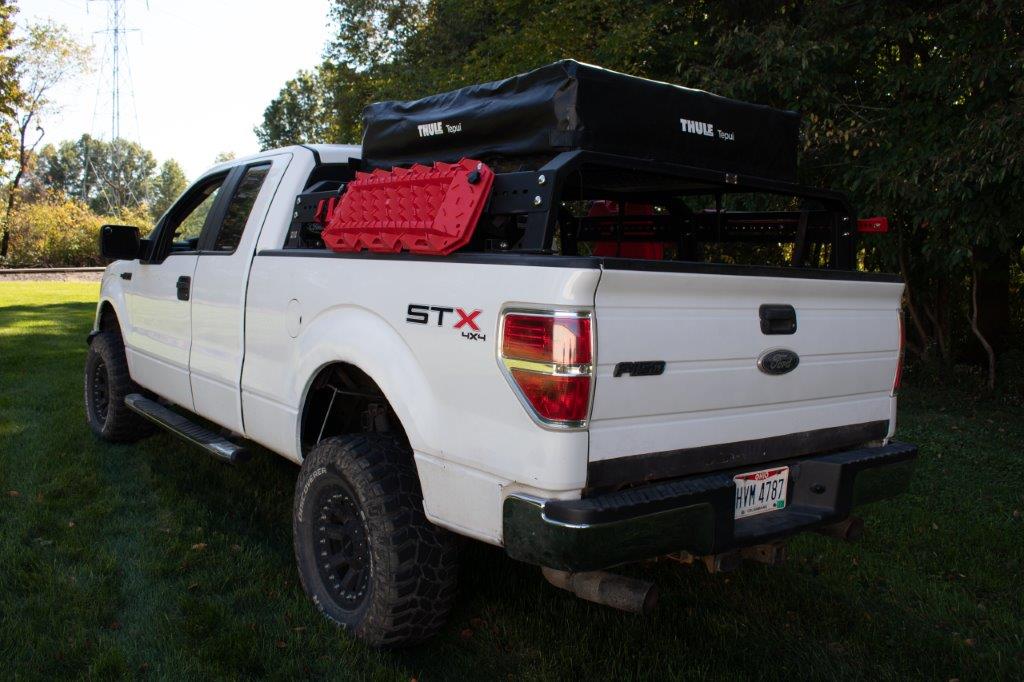 Fishbone Tackle Rack Bed Rack (74") Fits 2005 to Current Ford F-150, 2005 to Current Toyota Tundra