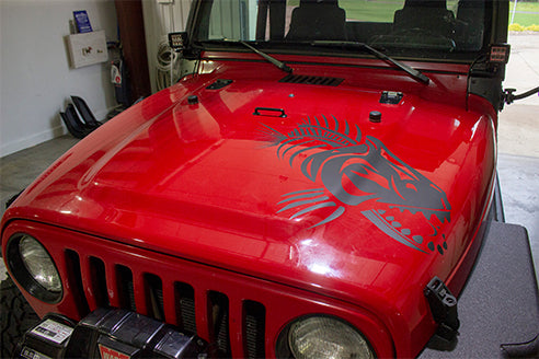 Fishbone Offroad 24" Logo Decal