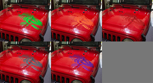 Fishbone Offroad 24" Logo Decal